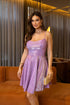 VESTIDO CURTO ALCINHA RODADO ZIBELINE PETRA FINA